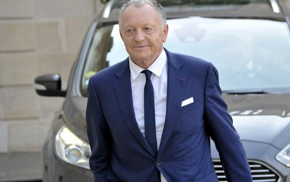 Jean-Michel Aulas président de l'Olympique lyonnais