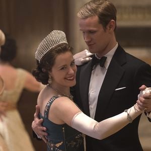 Claire Foy et Matt Smith dans "The Crown"