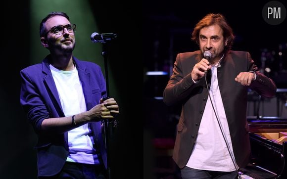 Christophe Willem et André Manoukian pour l'Eurovision sur France 4