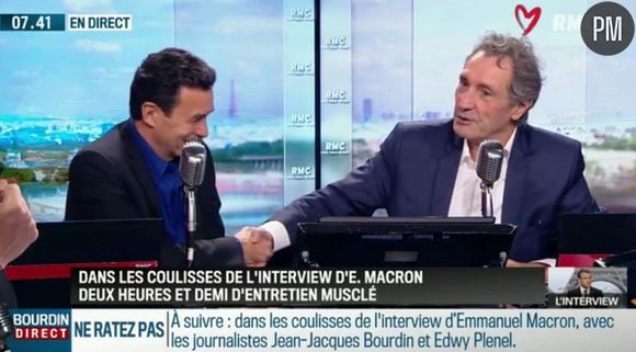 Edwy Plenel et Jean-Jacques Bourdin sur RMC ce matin