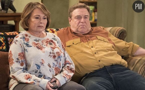 Roseanne Barr et John Goodman dans "Roseanne"