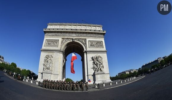 L'Arc de Triomphe.