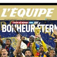 Audiences numériques : "Le Figaro" leader, "L'Equipe" propulsé par la Coupe du monde, "Libération" chute