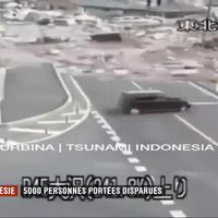 Séisme/tsunami en Indonésie : Le "20 Heures" de France 2 diffuse par erreur des images datant de 2011