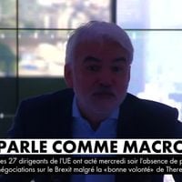 Dans le noir, Pascal Praud se paye l'allocution d'Emmanuel Macron