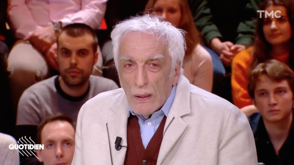 "Quotidien" : Gérard Darmon en larmes en évoquant la Shoah