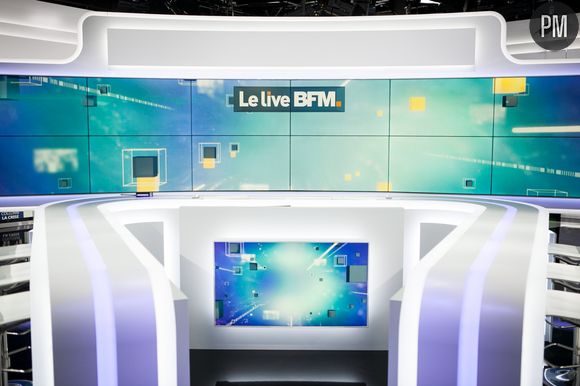 Le plateau de BFMTV