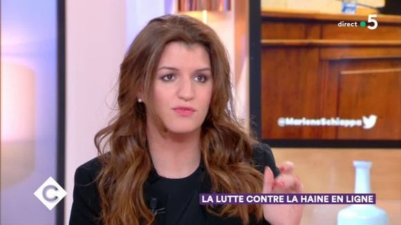 Marlène Schiappa dans "C à vous".