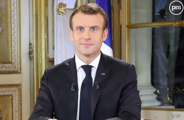 Emmanuel Macron le 10 décembre 2018
