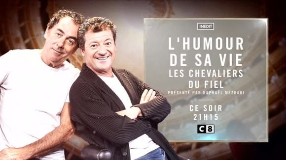 "L'humour de sa vie" : Raphaël Mezrahi de retour ce soir sur C8