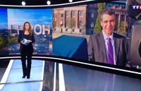 Anne-Claire Coudray rend hommage à Claude Sempère sur TF1