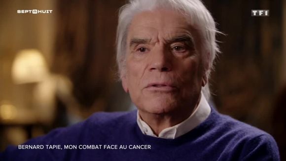 Bernard Tapie commente sa fausse mort dans "Sept à huit"