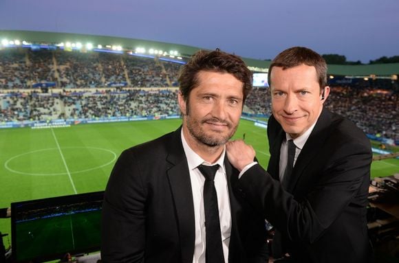 Bixente Lizarazu et Grégoire Margotton