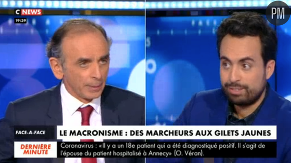 Eric Zemmour dans "Face à l'info"