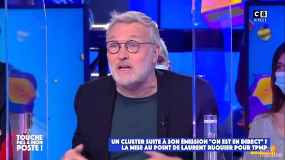 Laurent Ruquier réagit à la polémique du cas de Covid dans son émission.