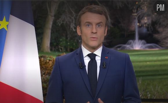 Le Président Emmanuel Macron.