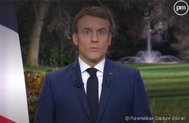 Le Président Emmanuel Macron.
