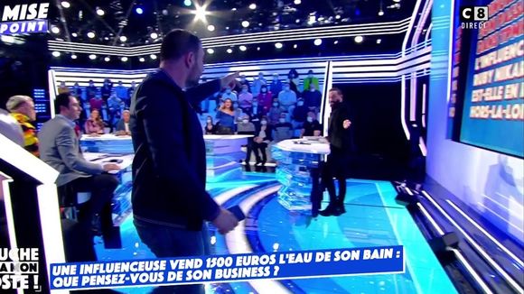 Recadré par Cyril Hanouna, Raymond quitte, furieux, le plateau de "Touche pas à mon poste"