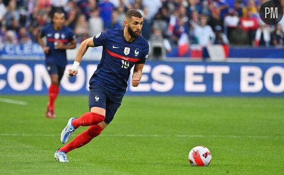 Karim Benzema, attaquant de l'équipe de France.