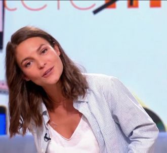 Alexandra Pizzagali dans 'Télématin' sur France 2, le...