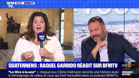 "Les choses sont trop graves pour jouer à cela !" : Echange tendu entre Bruce Toussaint et Raquel Garrido sur BFMTV