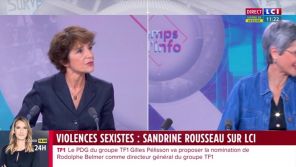 Agacée par les questions d&#039;Elizabeth Martichoux, Sandrine Rousseau quitte brutalement le plateau de LCI