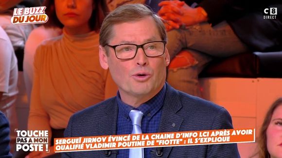 "Poutine est une fiotte" : Après un nouveau dérapage, LCI se sépare de son expert Sergueï Jirnov