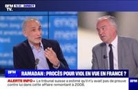 "Fin du débat, il a fait son travail !" : Olivier Truchot recadre Tariq Ramadan qui s'en prend à un journaliste de BFMTV