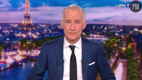 Gilles Bouleau au 20h de TF1 le lundi 29 janvier 2024.