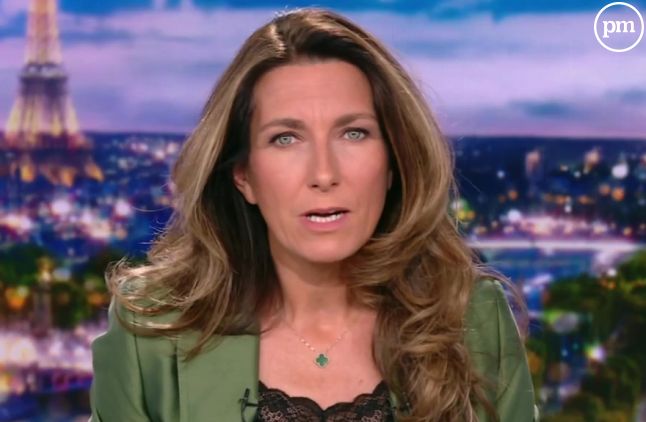 Anne-Claire Coudray sur TF1 le dimanche 3 mars 2024