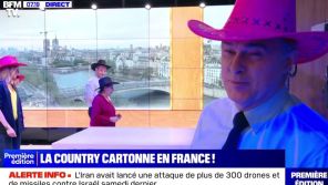 &quot;On ne l&#039;a jamais fait dans une émission d&#039;info&quot; : Christophe Delay danse la country sur le plateau de la matinale de BFMTV
