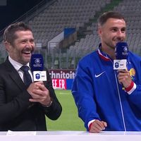 "On ne filme pas la bonne personne !" : Bixente Lizarazu pris d'un fou rire après une grosse bourde de TF1 en direct