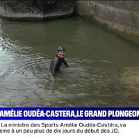 "On voit une ministre qui prend l'eau" : En direct sur BFMTV, la ministre des Sports plonge dans la Seine