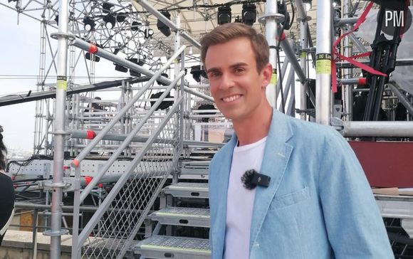 Jean-Baptiste Marteau vient d'achever six heures d'antenne au Trocadéro ce mercredi 31 juillet 2024.