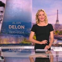 Audiences dimanche : 2,65 millions de téléspectateurs d'écart entre l'édition spéciale du "13 Heures" d'Audrey Crespo-Mara consacrée à Alain Delon sur TF1 et celle de Julien Benedetto sur France 2