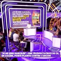 "C'est un réel harcèlement psychologique" : En colère, une téléspectatrice de C8 annonce avoir porté plainte contre l'Arcom dans "Face à Hanouna"