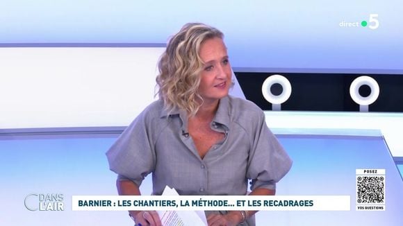 Caroline Roux dans "C dans l'air" sur France 5