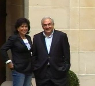 Dominique Strauss-Kahn et Anne Sinclair, le 4 septembre...