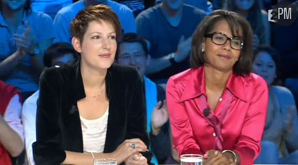 Natacha Polony et Audrey Pulvar le 3 septembre 2011 sur France 2.