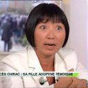 La fille adoptive de Jacques Chirac dans "C a vous" sur France 5.