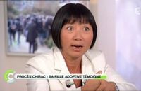 La fille adoptive de Jacques Chirac dans "C a vous" sur France 5.