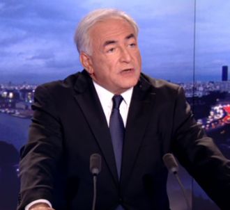 Dominique Strauss-Kahn, sur le plateau du 20 heures de...