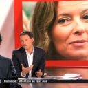 François Hollande et Marc-Olivier Fogiel dans "Face à l'actu" sur M6.