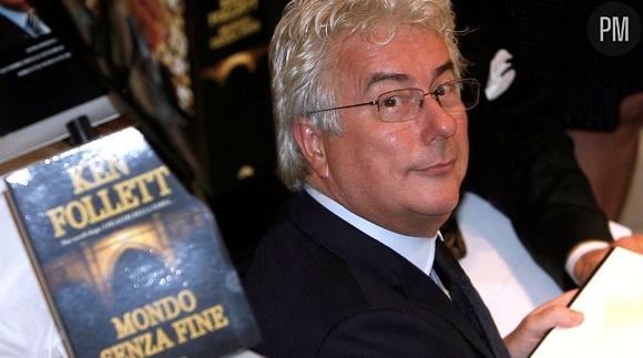 Ken Follett à Rome en 2007 pour la sortie de son roman "Un monde sans fin"