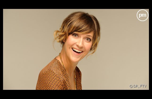 Daphné Bürki, animatrice de l'émission "Les maternelles" sur France 5.