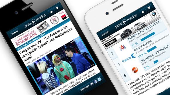 Téléchargez gratuitement l'appli puremedias.com