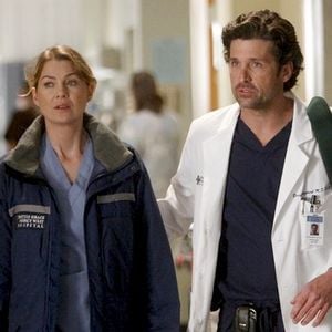 Ellen Pompeo et Patrick Dempsey dans "Grey's Anatomy" saison 8