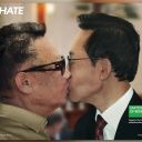 Corée du Nord/Corée du Sud, la nouvelle campagne "Unhate" de la marque Benetton.