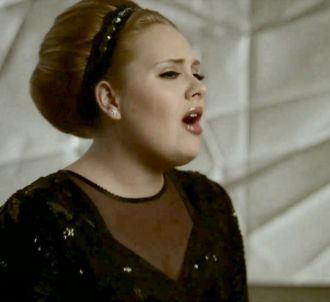 Adele dans le clip de 'Rolling in the Deep'