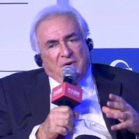 Dominique Strauss-Kahn de retour devant les médias mais pour parler économie